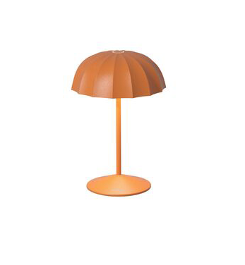 Tischleuchte Ombrellino Akku LED orange