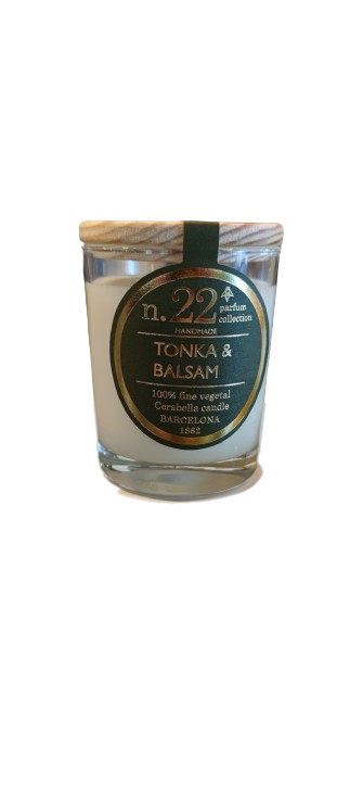 Duftkerze Nr. 22 Tonka & Balsam (klein)